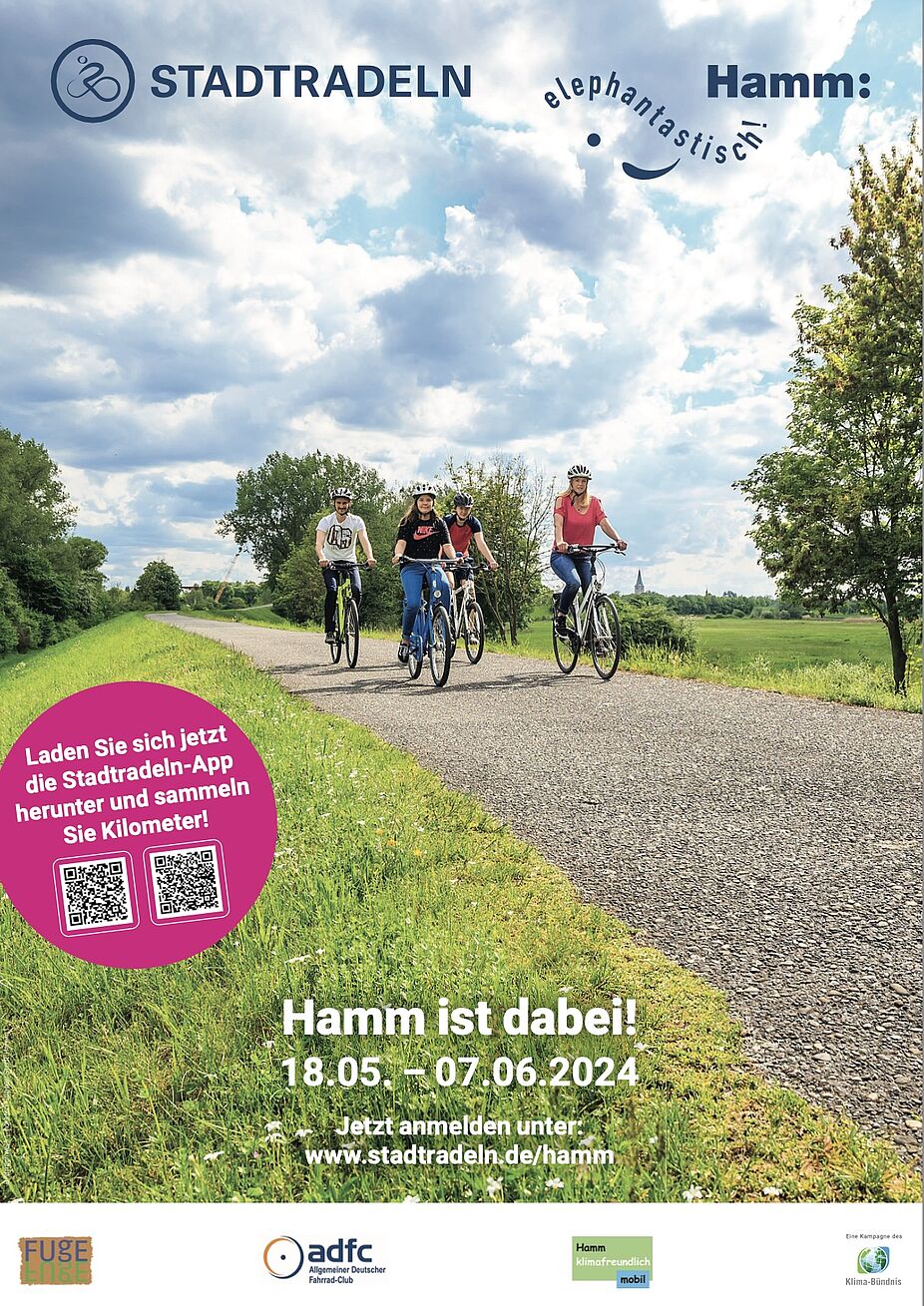 Stadtradeln Hamm Plakat Stadtradeln Hamm