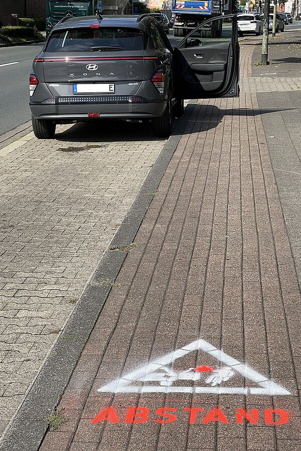 Piktogramm Dooring-Unfall